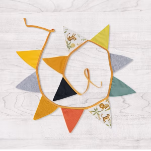 Bandierine decorative multicolor Animaletti