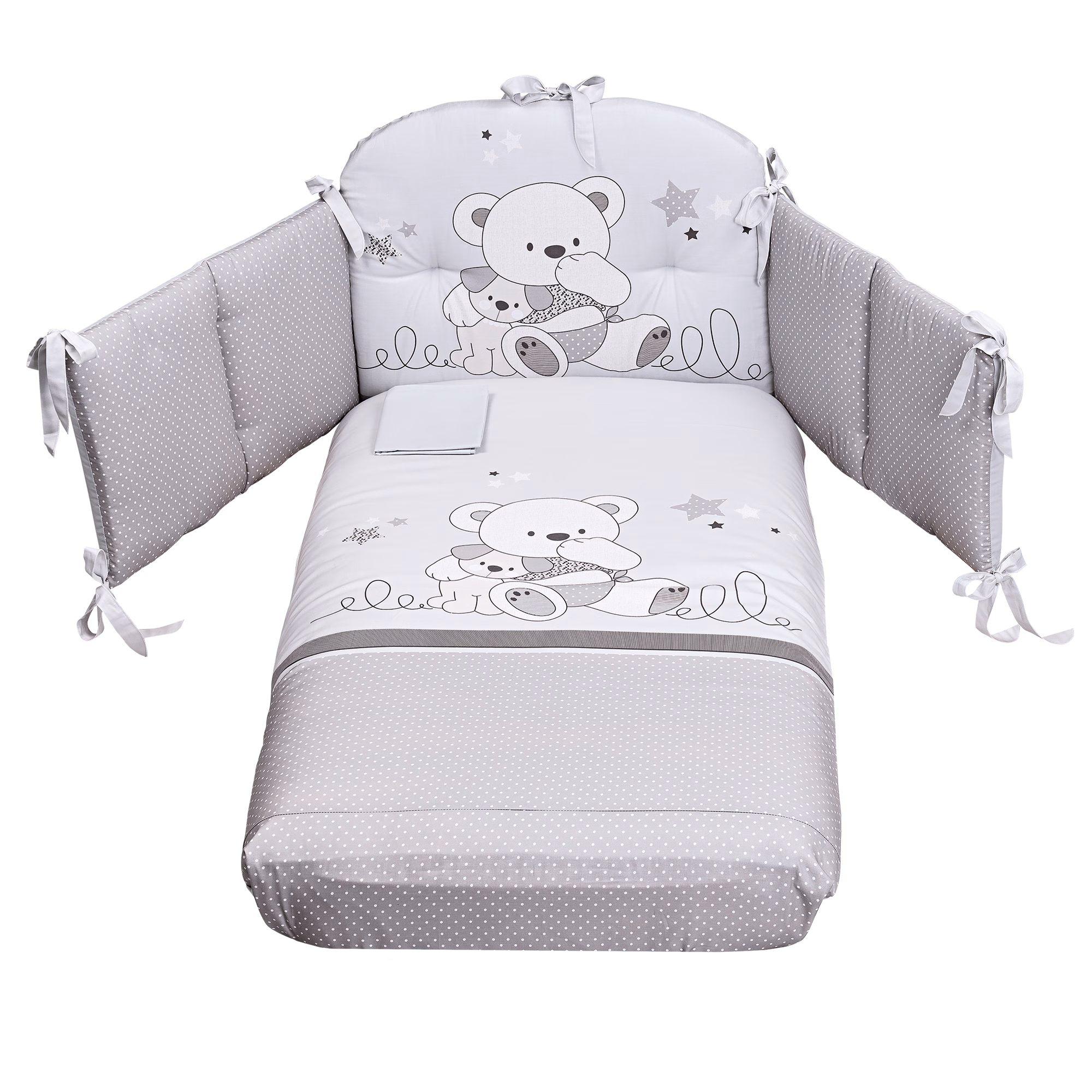 Set piumetto letto stampato Valdo - immagine 5