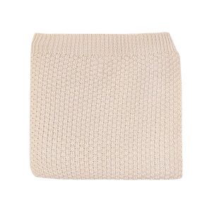 Coperta cotone Bamboo per culla cm 80 x 100 - Sandalo