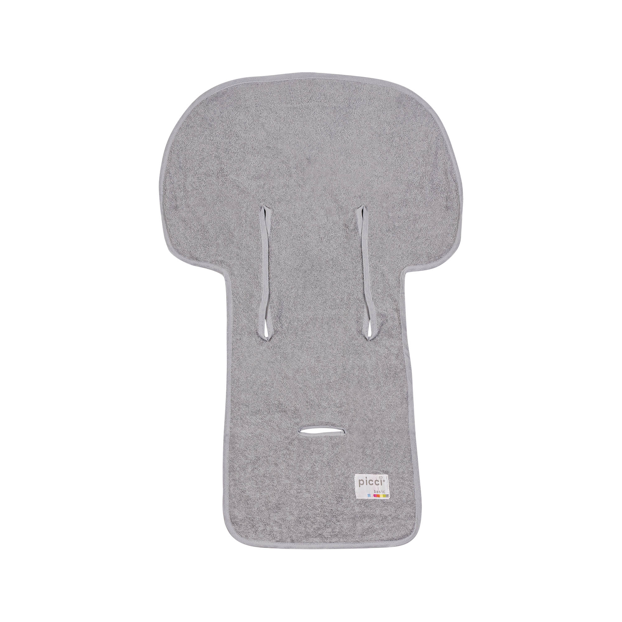Copriseggiolone standard in spugna di cotone - Grigio