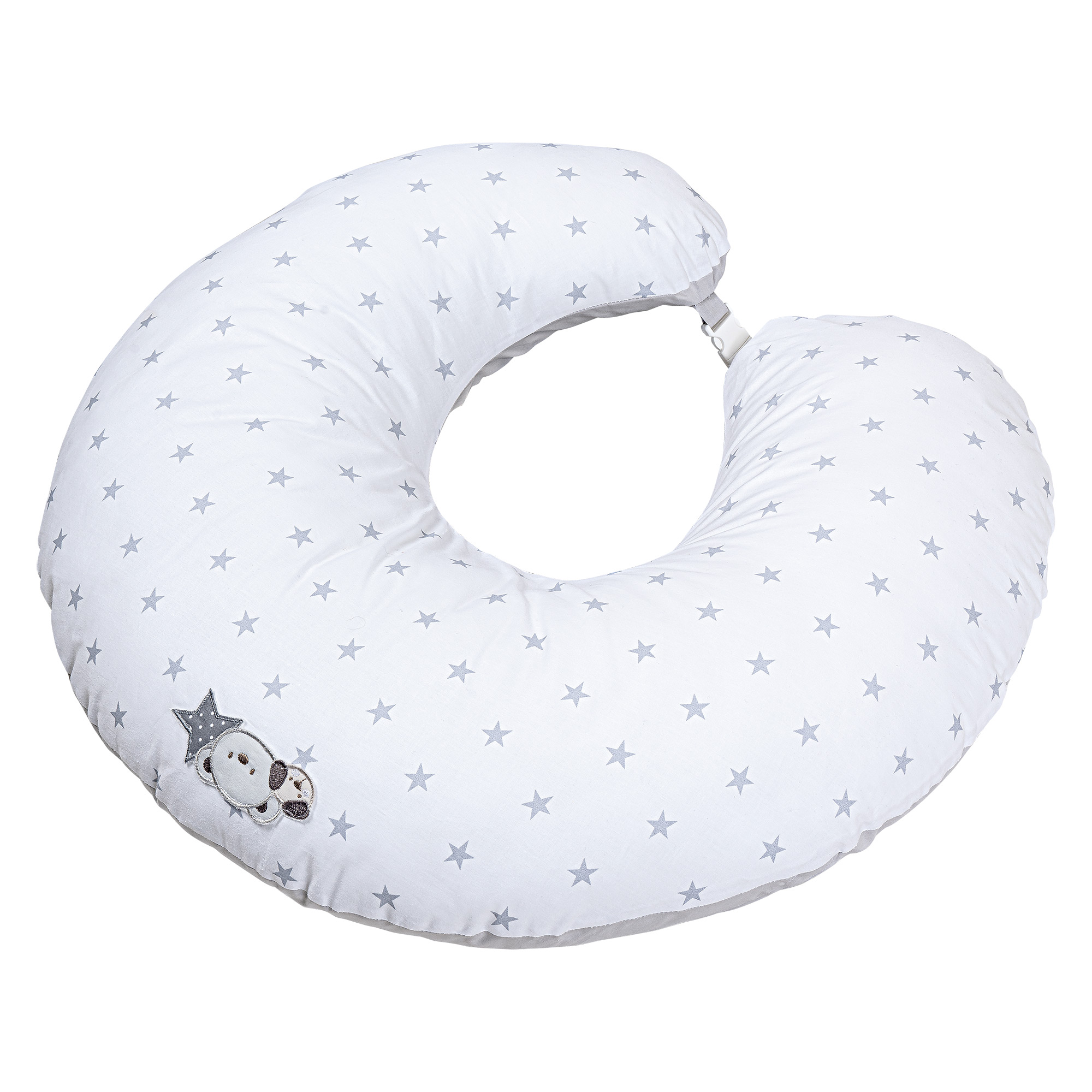 Cuscinone allattamento ricamato Valdo