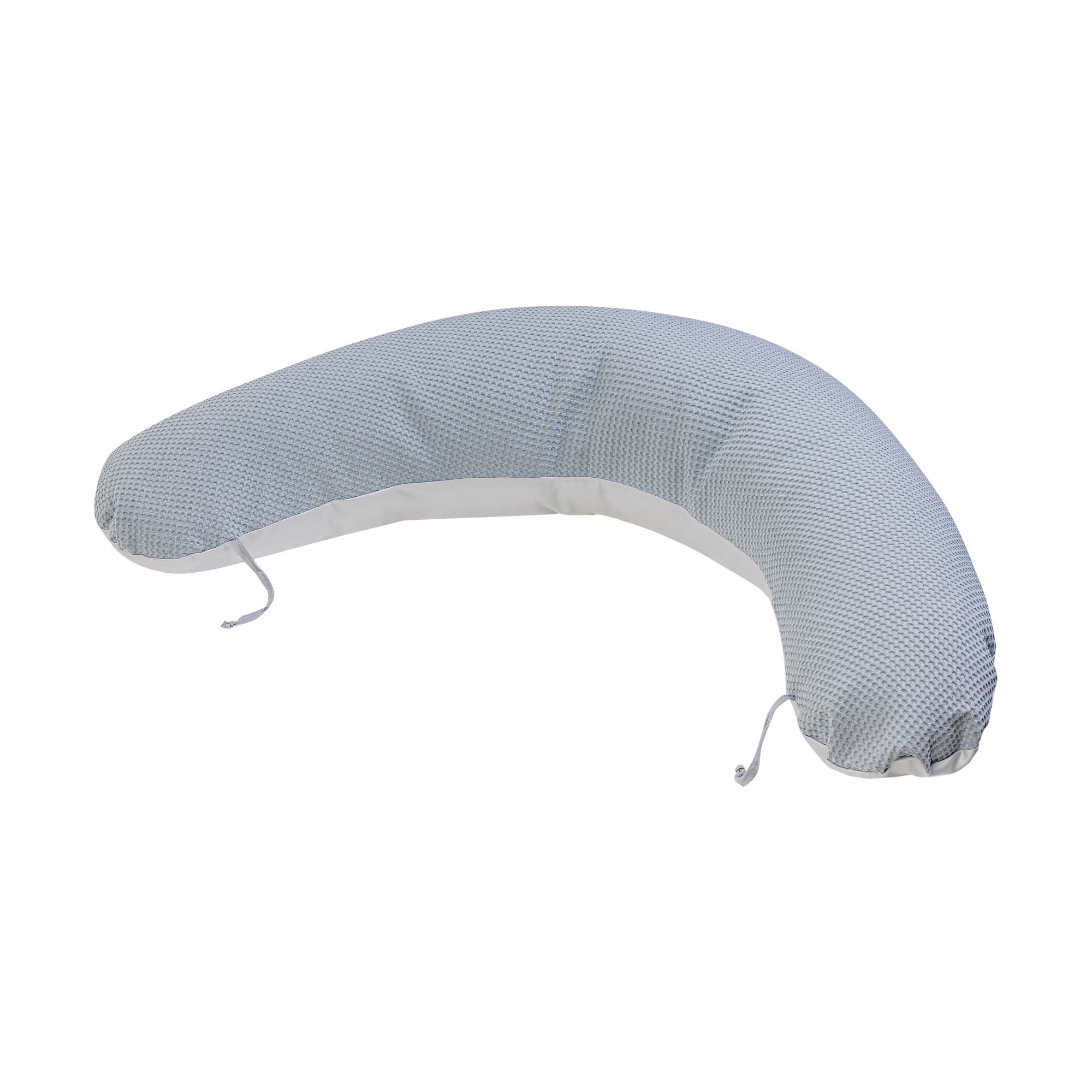 Cuscino allattamento e relax Boomerang in nido d'ape di cotone - Cartazucchero