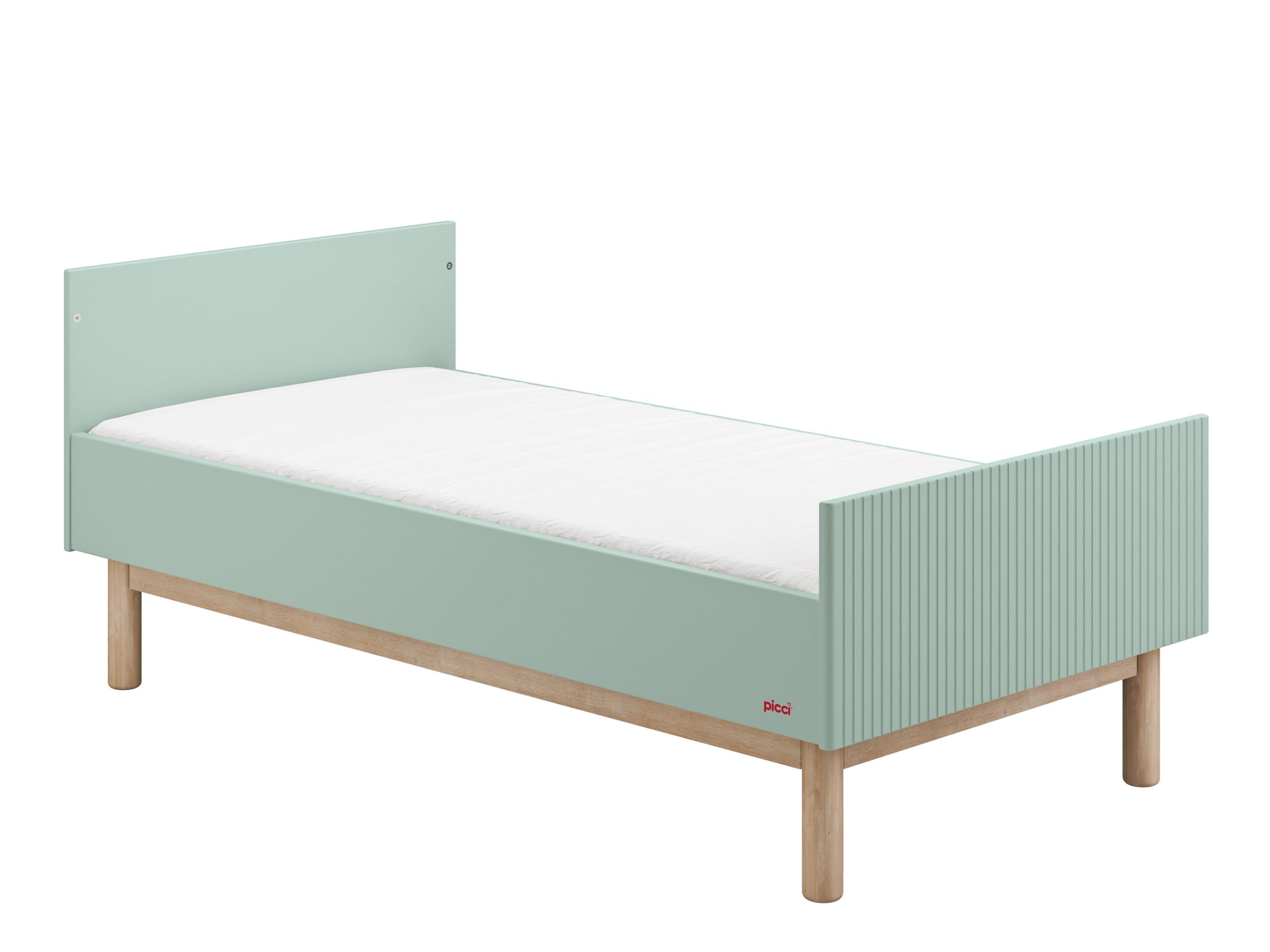 Letto trasformabile in toddler Demì Salvia - cm 143,6 x 75,2 x h 87,4 - immagine 6