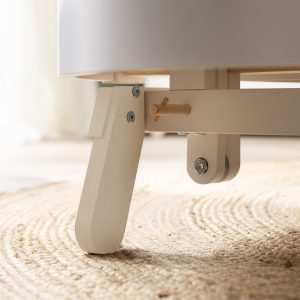 Kit Dondolo culla-lettino SWING bianco gambe inclinate