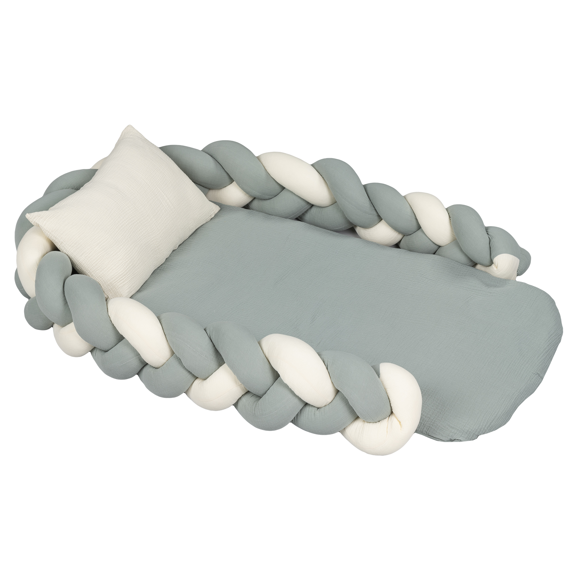 Piumone lettino/culla full Rendy - Salvia - immagine 3