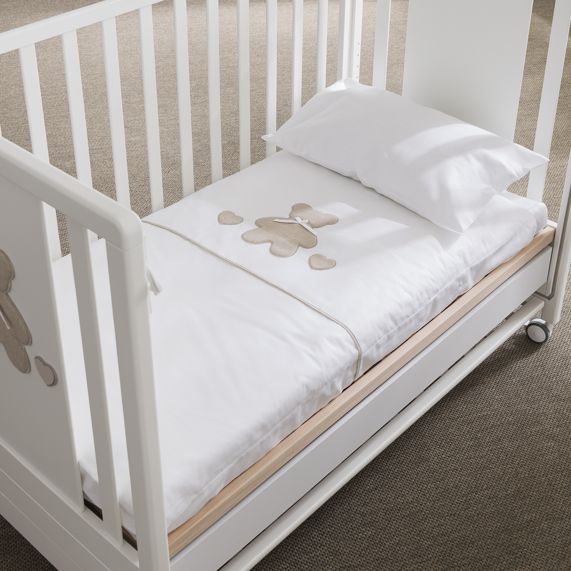 Piumone lettino Teddy