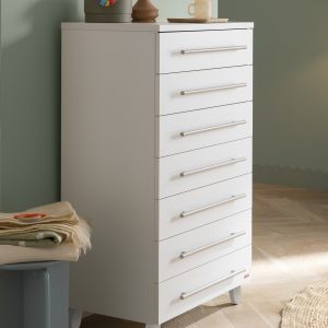 Settimino SWING - maniglie e basamento bianco cm 73 x 45,6 x h 121