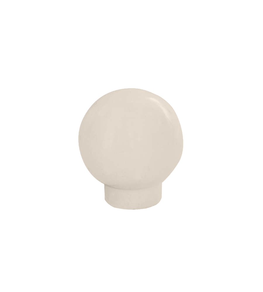 ICE Comò - Bianco con pomoli tondi champagne - immagine 2